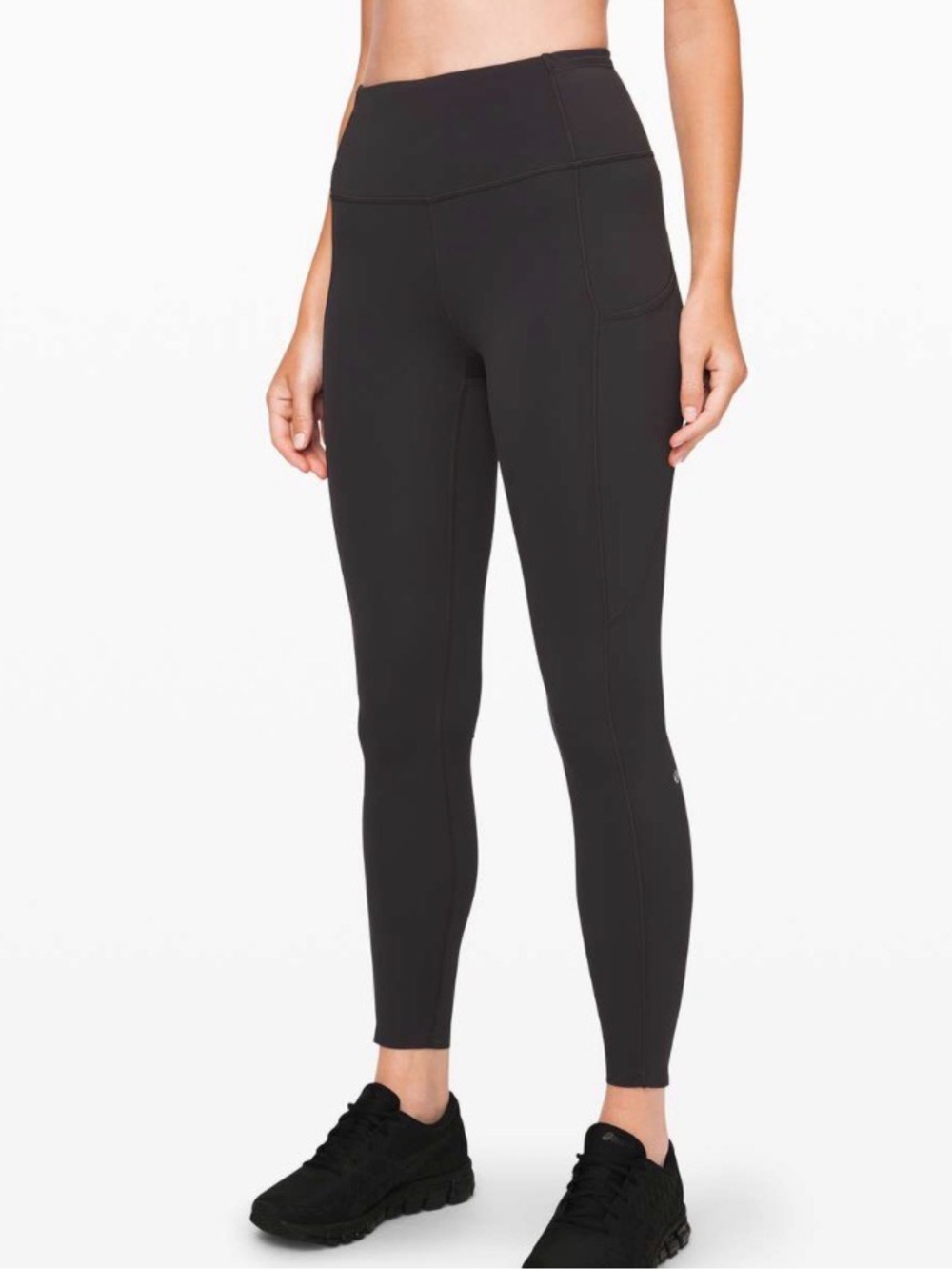 Lululemon Fast And Free Leggings 25” Inseam Black